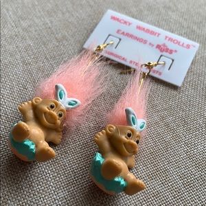 Troll Easter Earrings